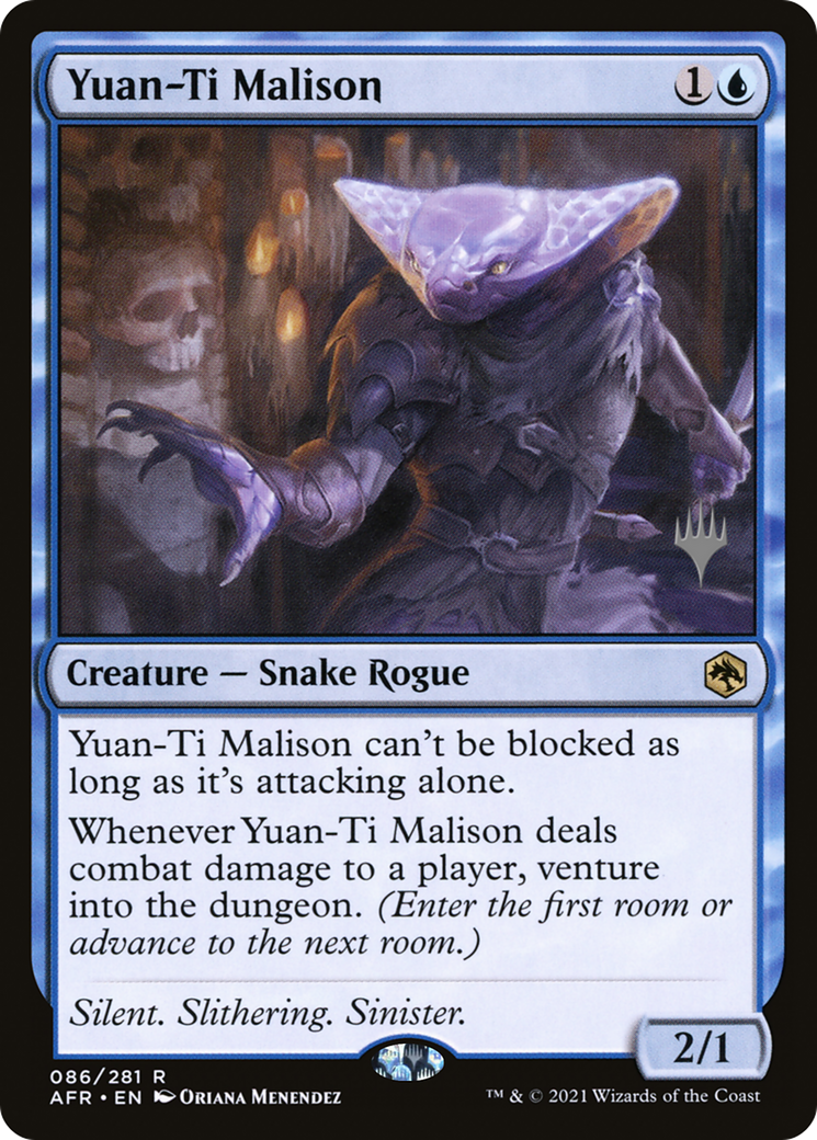 Image of Yuan-Ti Malison (Promo Pack) [Dungeons & Dragons: Adventures in the Forgotten Realms Promos]