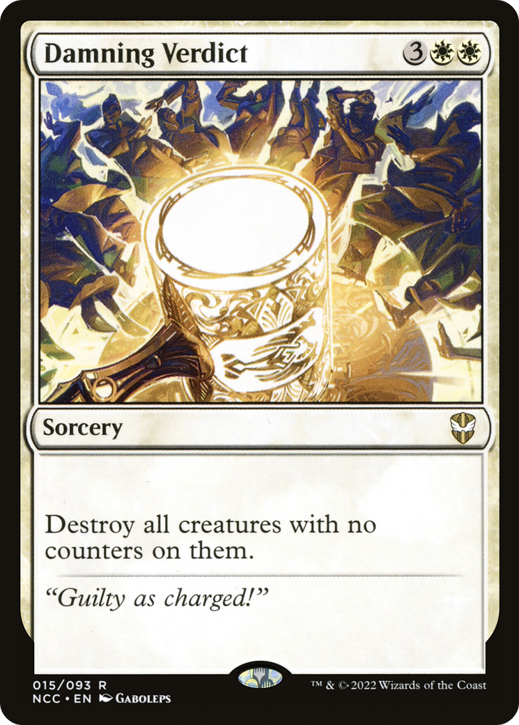 Image of Damning Verdict [Streets of New Capenna Commander]