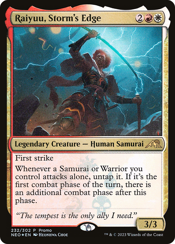 Image of Raiyuu, Storm's Edge [Media Promos]