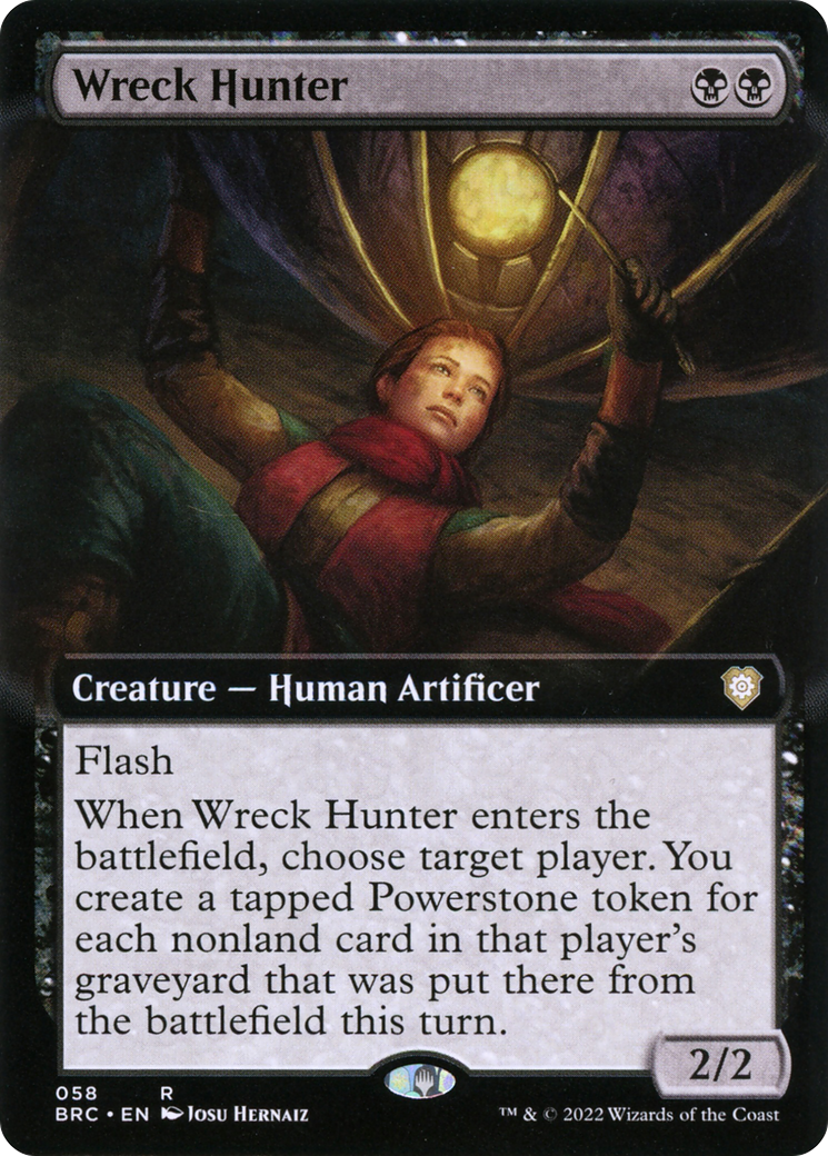 Image of Wreck Hunter (Extended Art) [The Brothers' War Commander]
