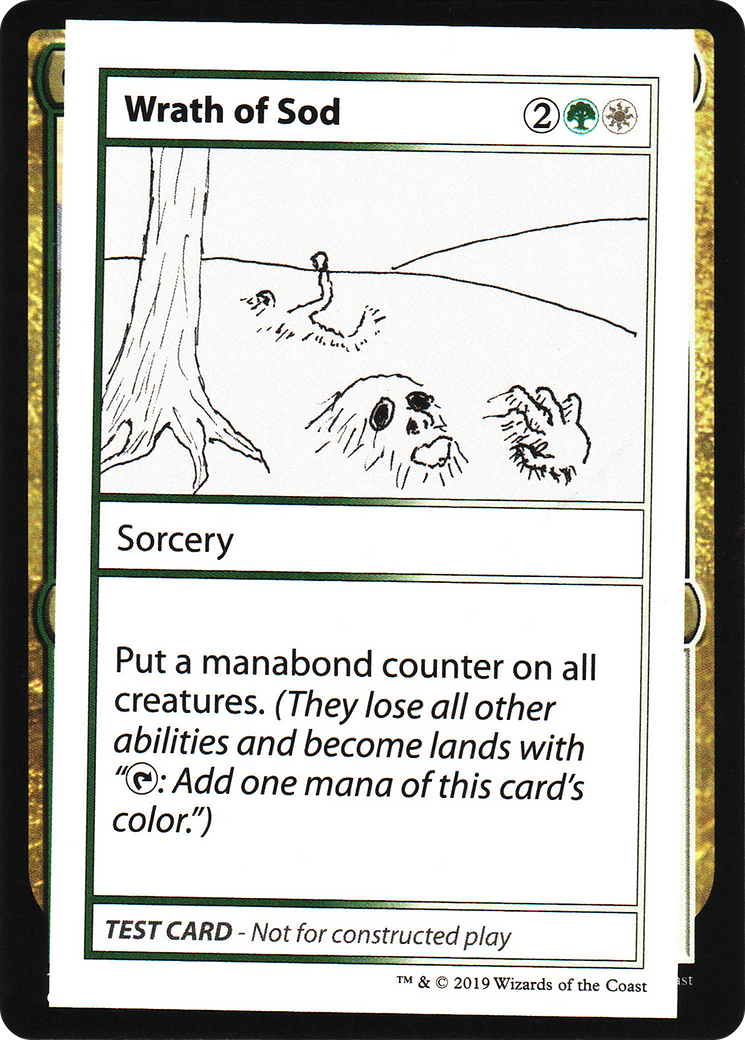 Image of Wrath of Sod (2021 Edition) [Mystery Booster Playtest Cards]
