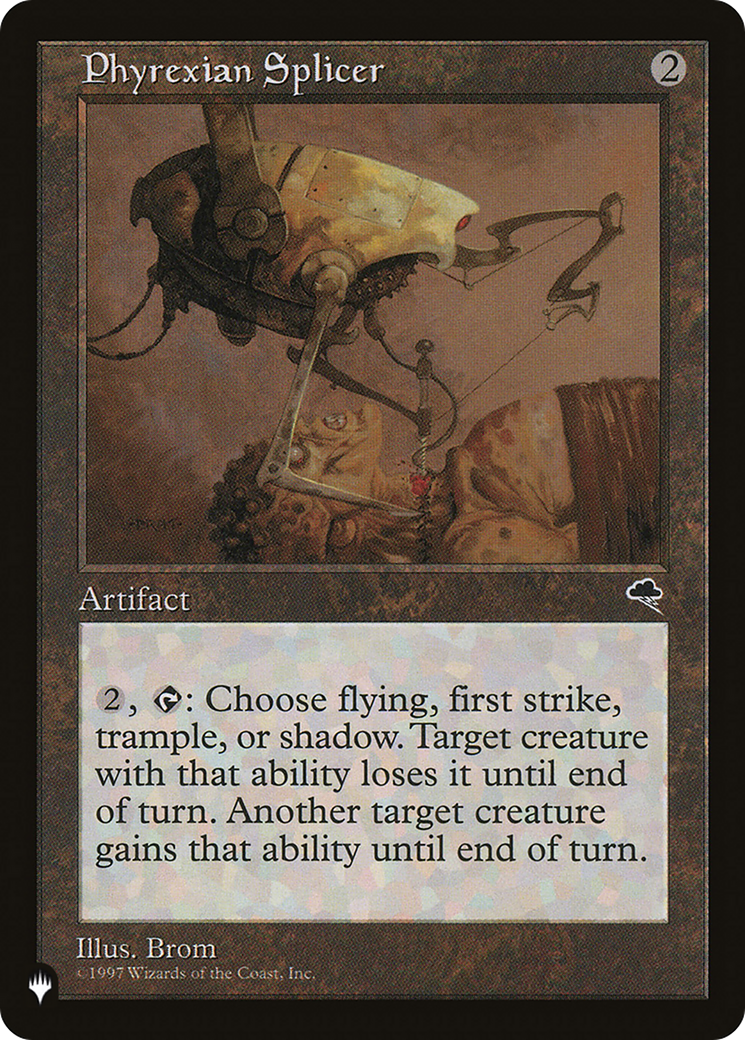 Image of Phyrexian Splicer [The List]