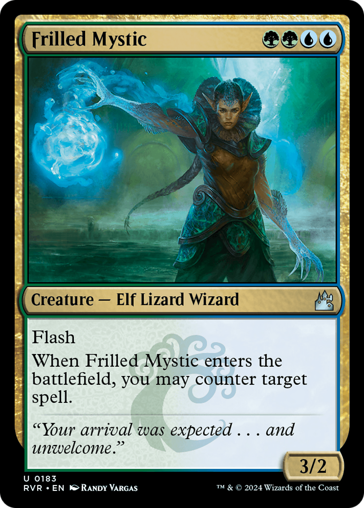 Image of Frilled Mystic [Ravnica Remastered]
