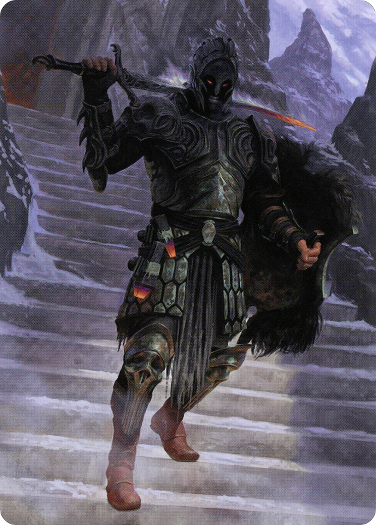 Image of Dakkon, Shadow Slayer Art Card (49) [Modern Horizons 2 Art Series]