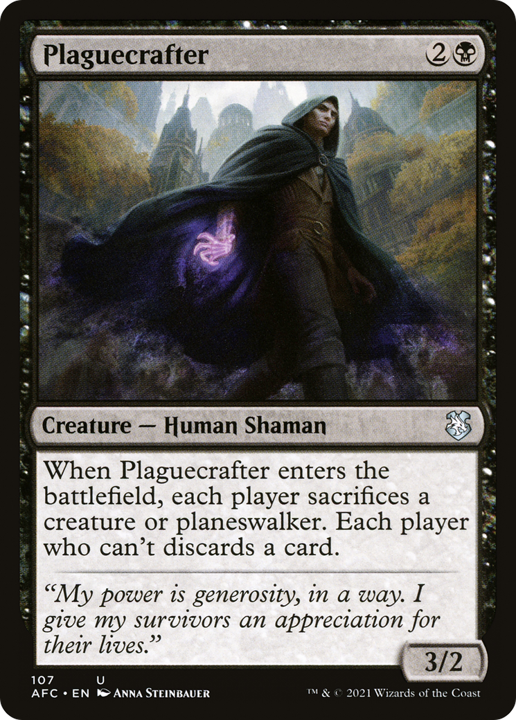 Image of Plaguecrafter [Dungeons & Dragons: Adventures in the Forgotten Realms Commander]
