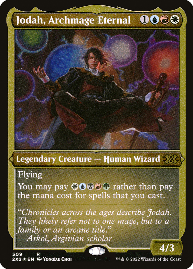 Image of Jodah, Archmage Eternal (Foil Etched) [Double Masters 2022]