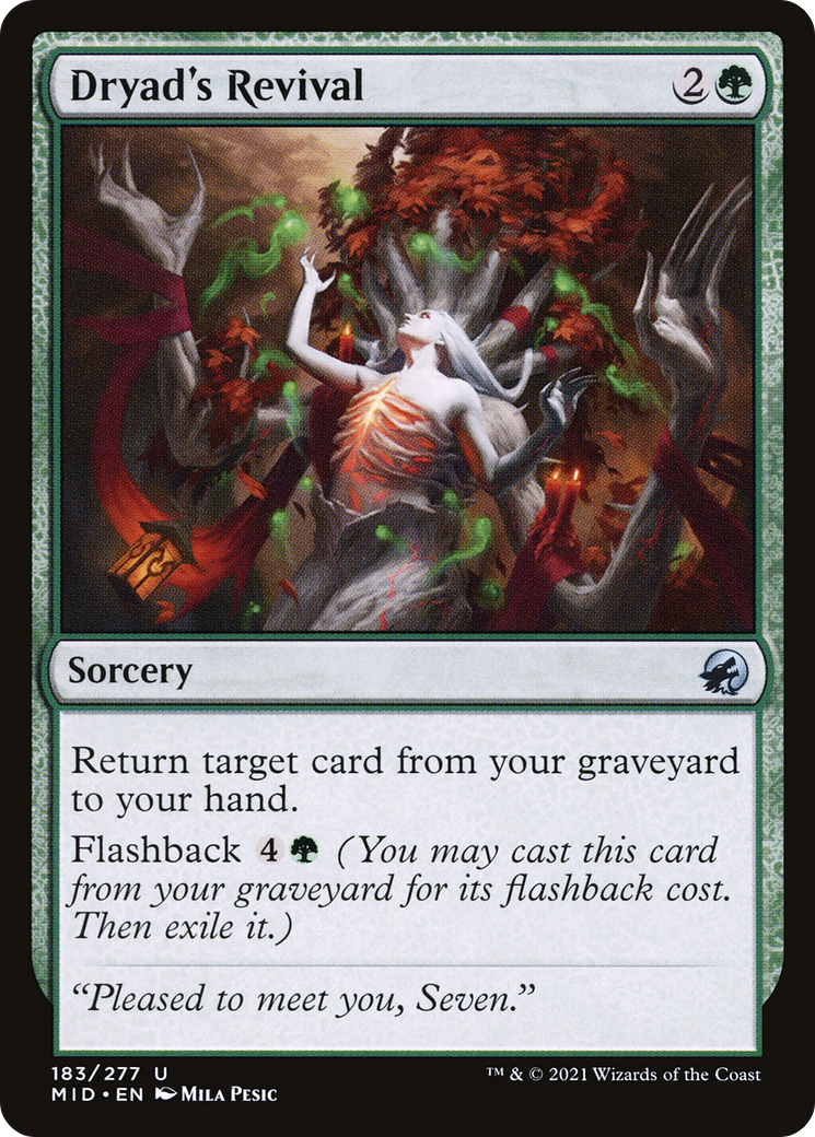 Image of Dryad's Revival [Innistrad: Midnight Hunt]