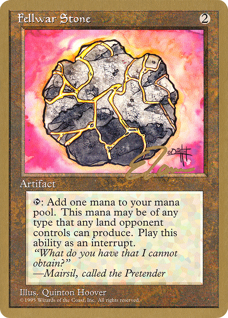 Image of Fellwar Stone (Eric Tam) [Pro Tour Collector Set]