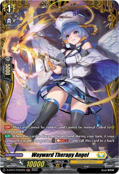 Image of Wayward Therapy Angel (FR) (D-BT07/FR23EN) [Raging Flames Against Emerald Storm]