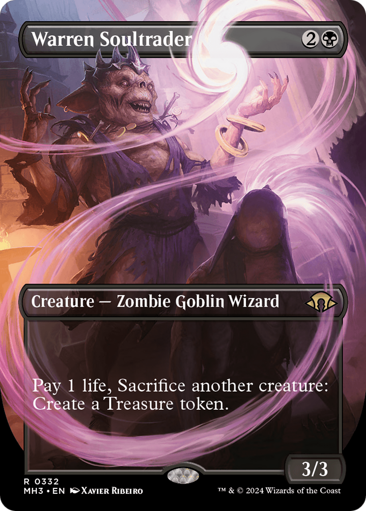 Image of Warren Soultrader (Borderless) [Modern Horizons 3]