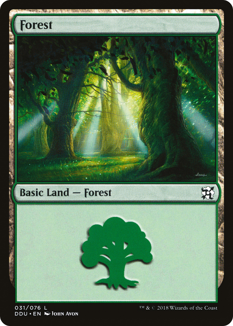 Image of Forest (31) [Duel Decks: Elves vs. Inventors]
