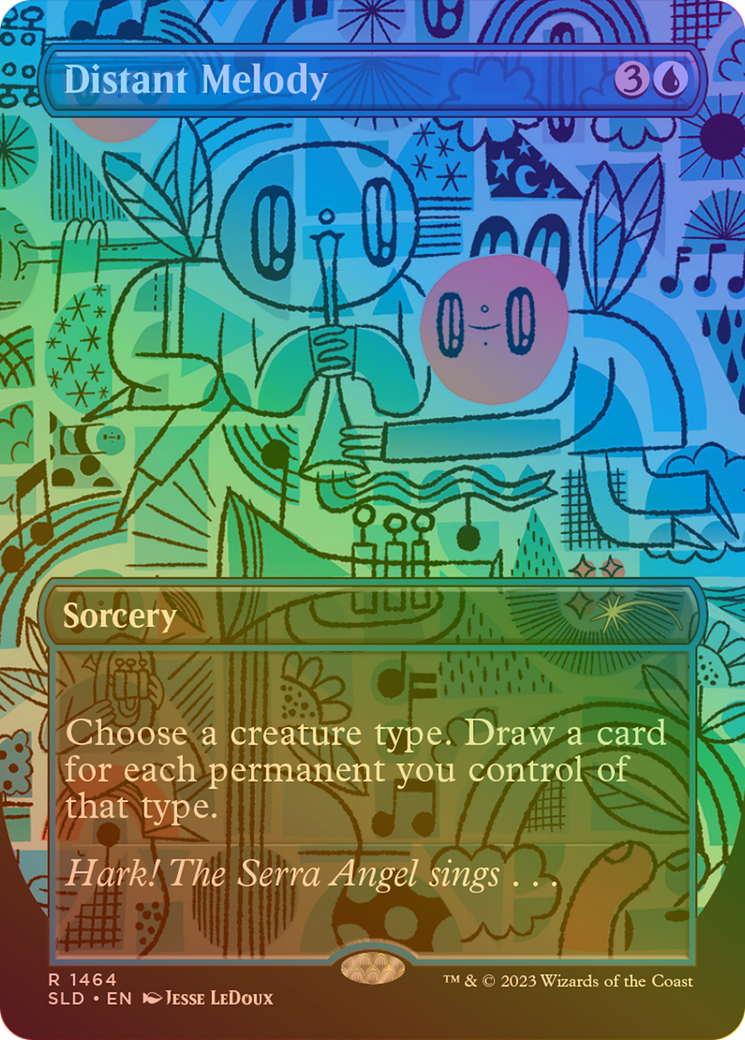 Image of Distant Melody (Rainbow Foil) [Secret Lair Drop Series]