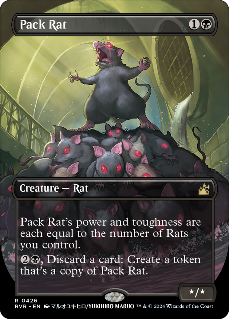Image of Pack Rat (Anime Borderless) [Ravnica Remastered]