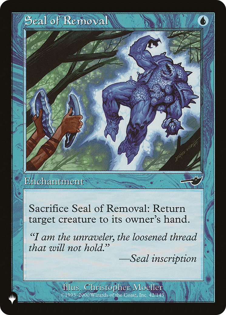 Image of Seal of Removal [The List]