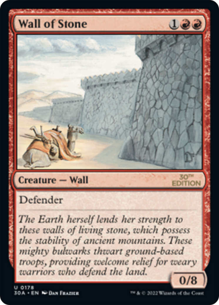 Image of Wall of Stone [30th Anniversary Edition]