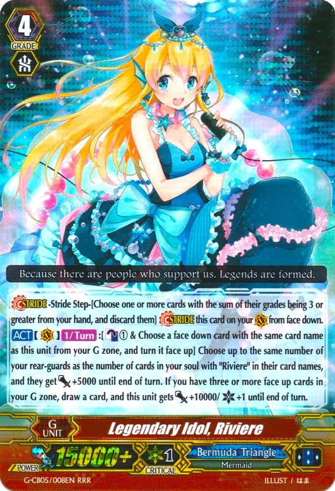 Image of Legendary Idol, Riviere (G-CB05/008EN) [Prismatic Divas]