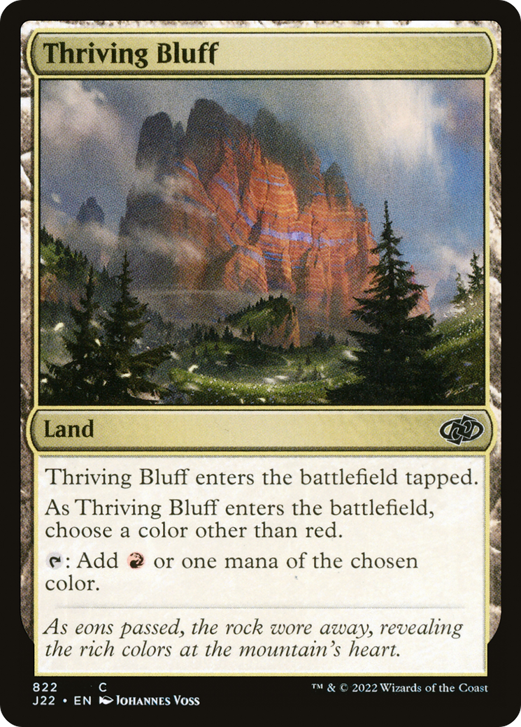 Image of Thriving Bluff [Jumpstart 2022]