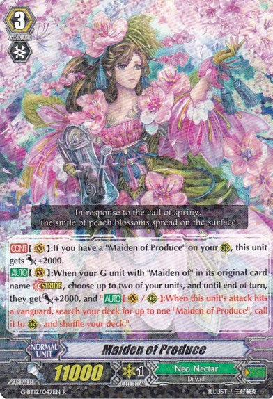 Image of Maiden of Produce (G-BT12/047EN) [Dragon King's Awakening]
