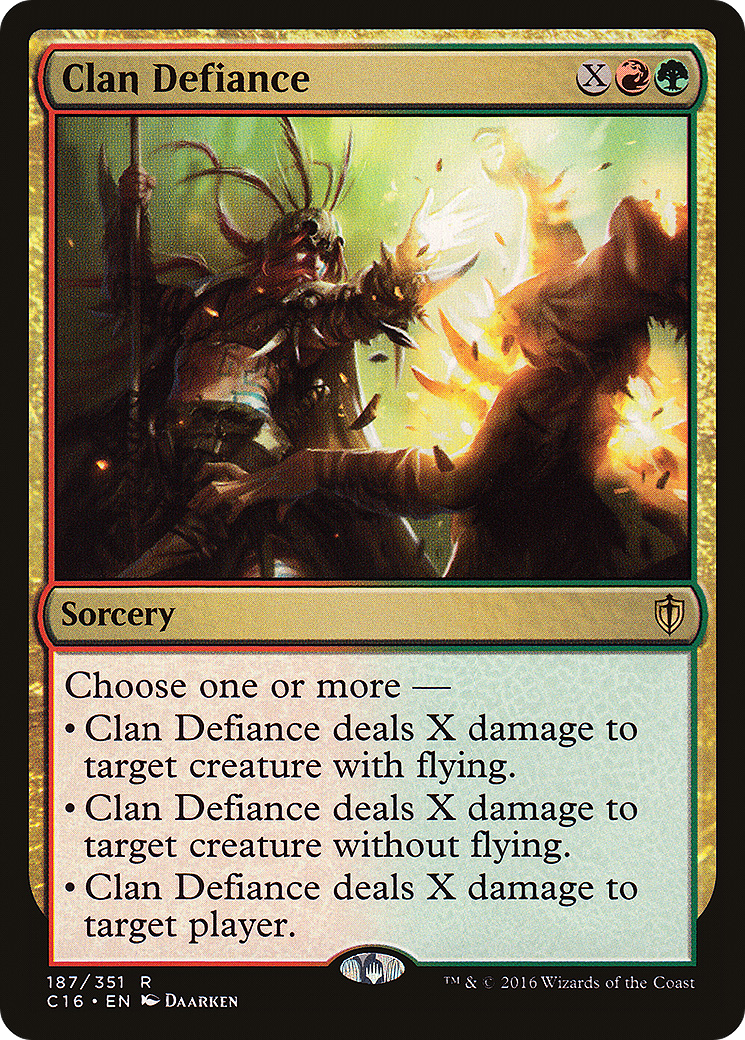 Image of Clan Defiance [Commander 2016]