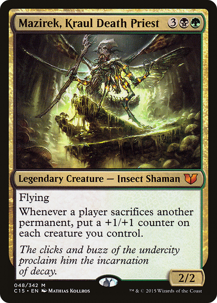 Image of Mazirek, Kraul Death Priest [Commander 2015]