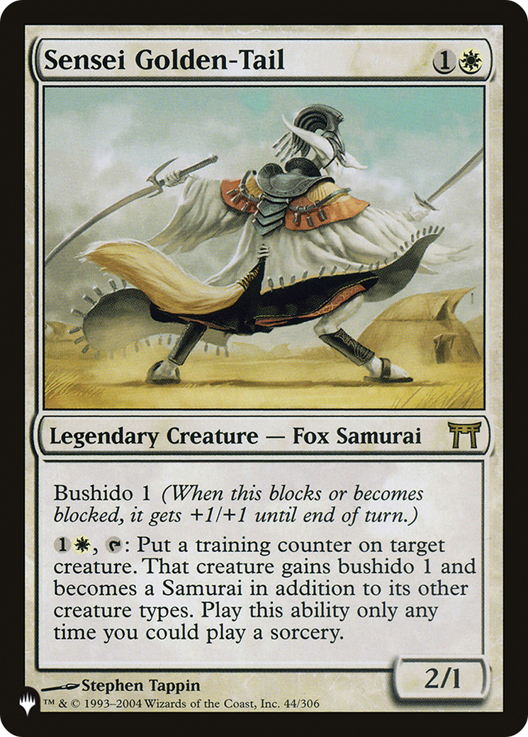 Image of Sensei Golden-Tail [The List]