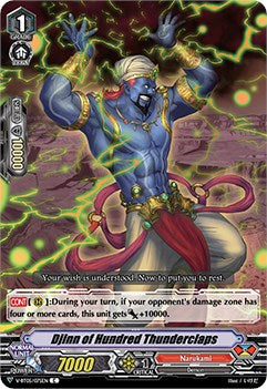 Image of Djinn of Hundred Thunderclaps (V-BT05/075EN) [Aerial Steed Liberation]