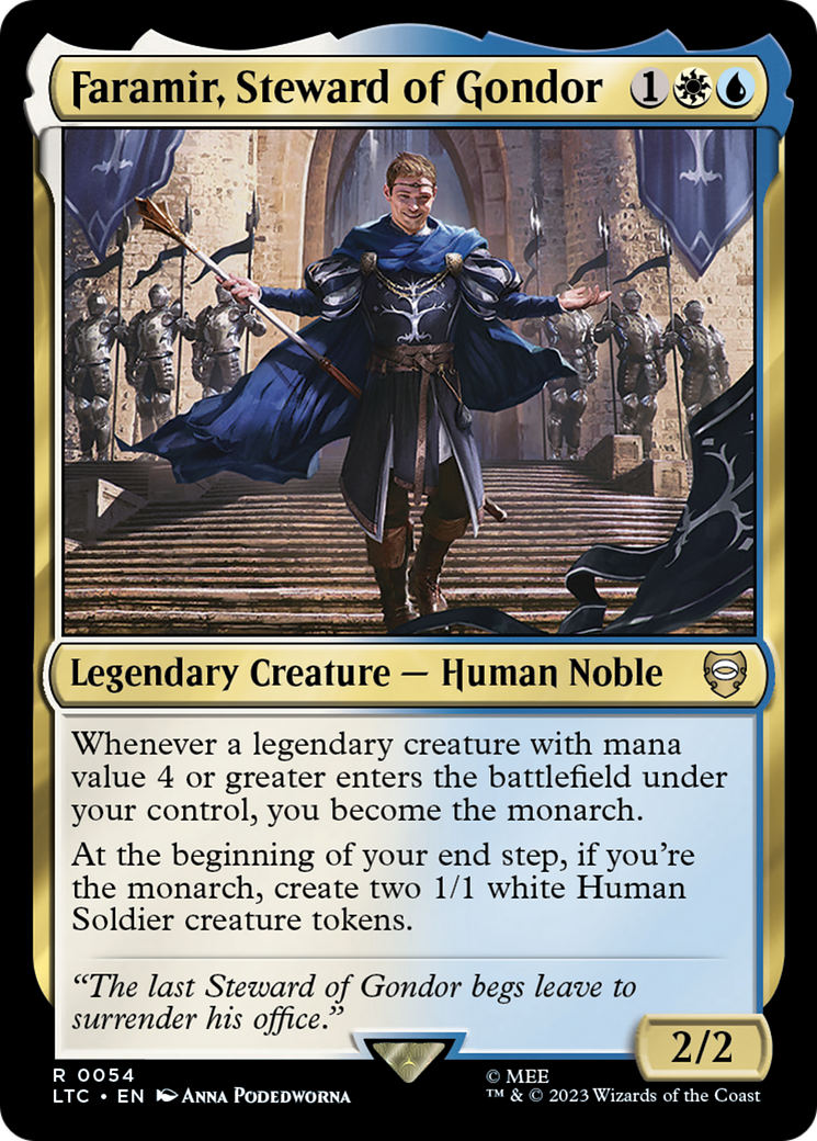 Image of Faramir, Steward of Gondor [The Lord of the Rings: Tales of Middle-Earth Commander]