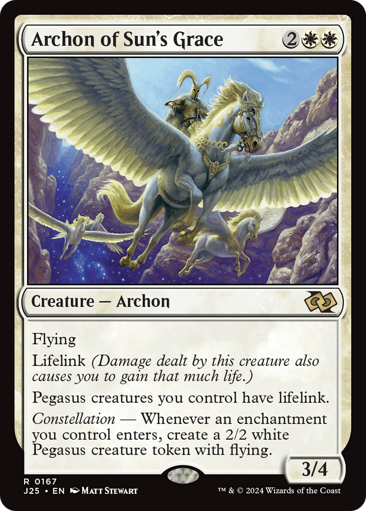 Image of Archon of Sun's Grace [Foundations Jumpstart]