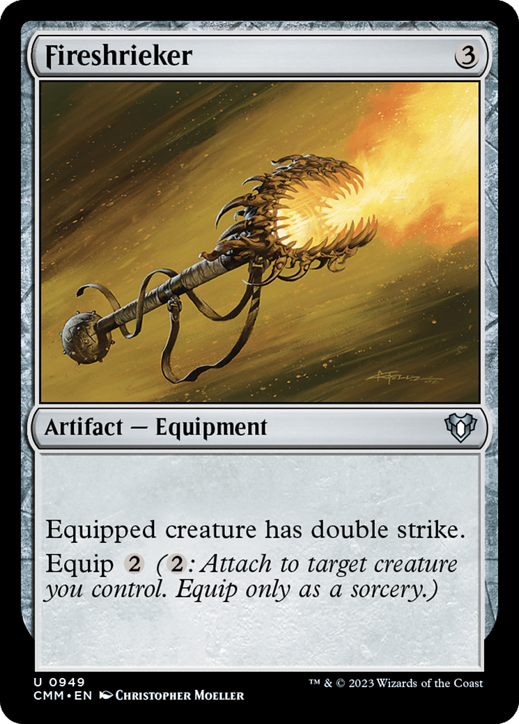 Image of Fireshrieker [Commander Masters]
