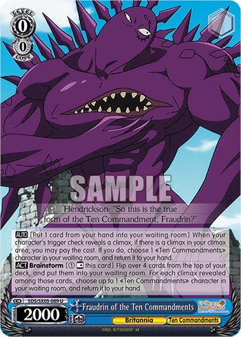 Image of Fraudrin of the Ten Commandments [The Seven Deadly Sins: Revival of The Commandments]