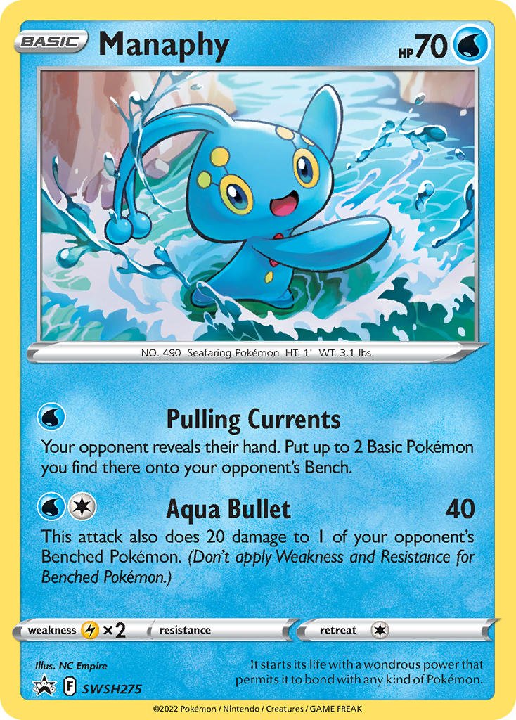 Image of Manaphy (SWSH275) [Sword & Shield: Black Star Promos]