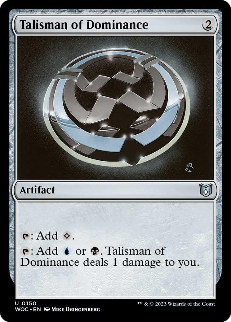 Image of Talisman of Dominance [Wilds of Eldraine Commander]