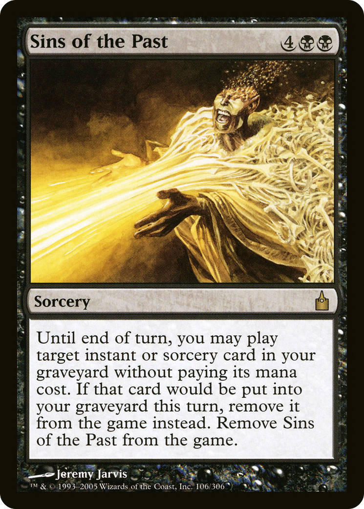 Image of Sins of the Past [Ravnica: City of Guilds]