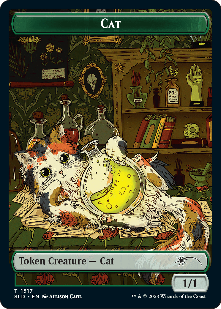 Image of Cat (SLD-1517) - Secret Lair Drop: (Full Art) Foil