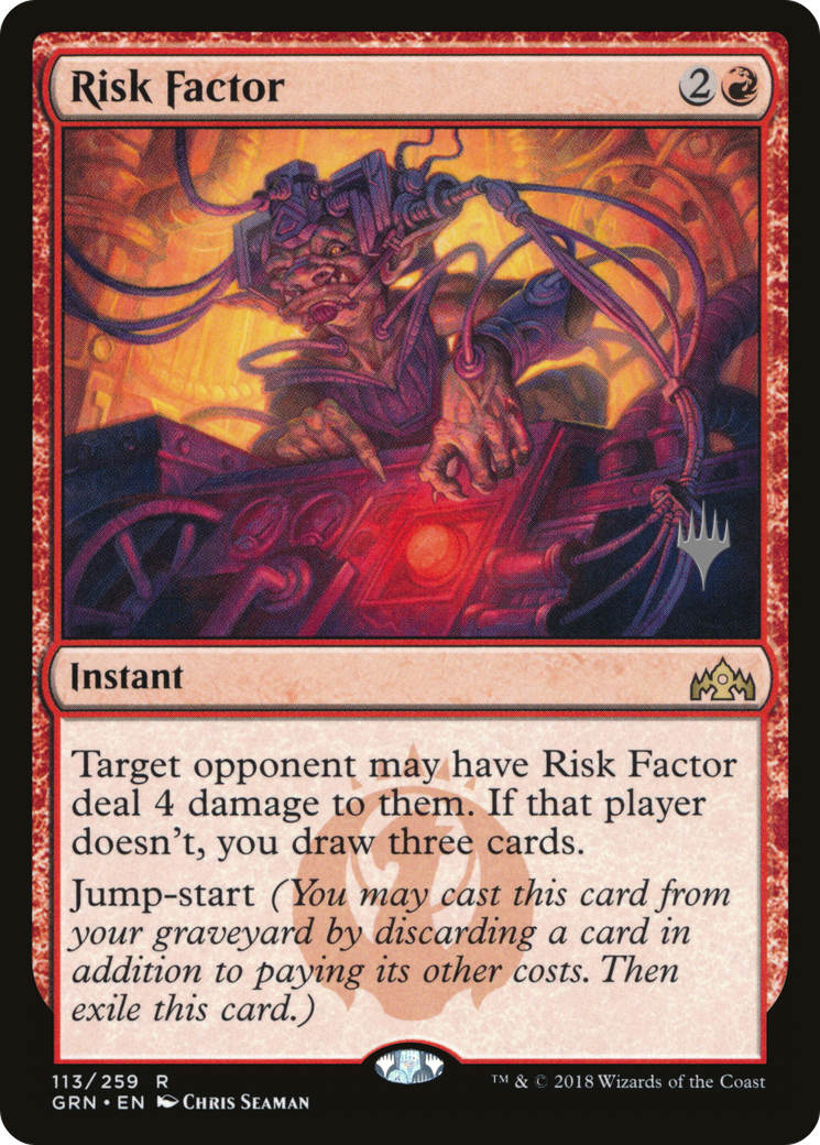 Image of Risk Factor (Promo Pack) [Guilds of Ravnica Promos]