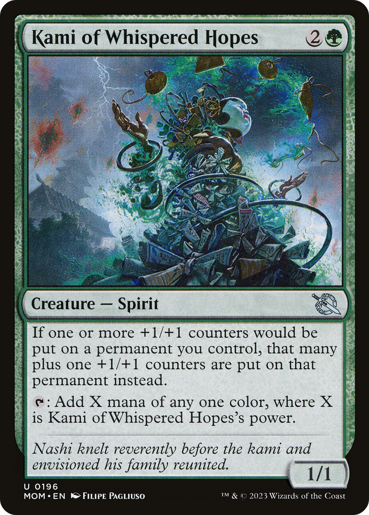 Image of Kami of Whispered Hopes [March of the Machine]