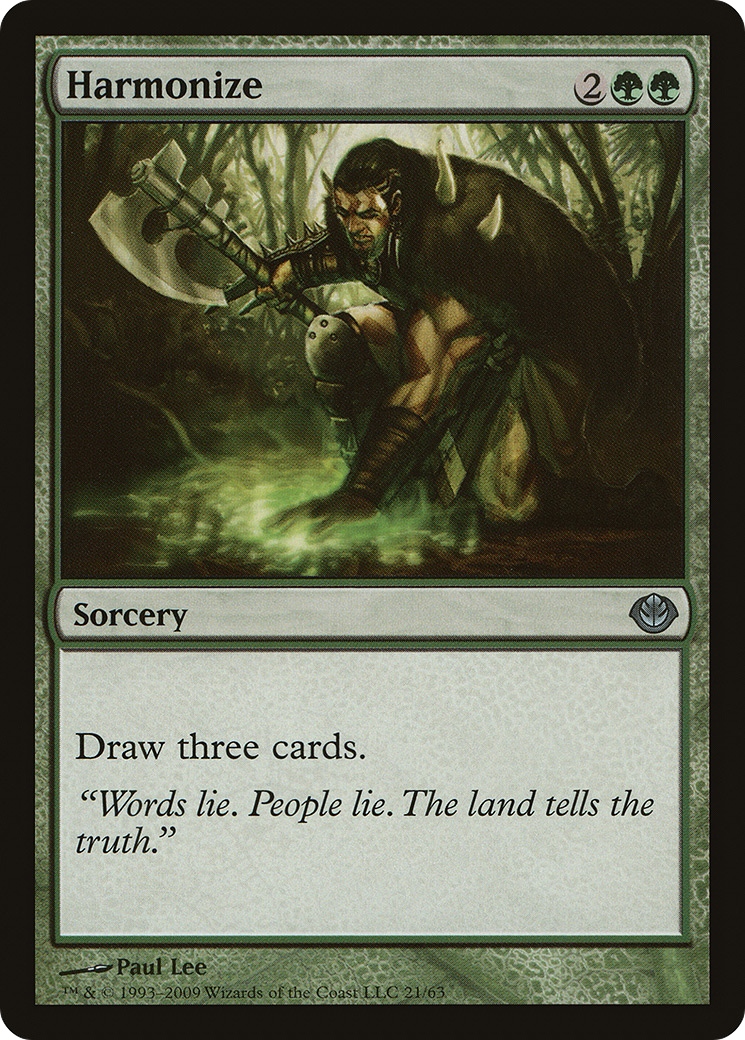Image of Harmonize [Duel Decks: Garruk vs. Liliana]