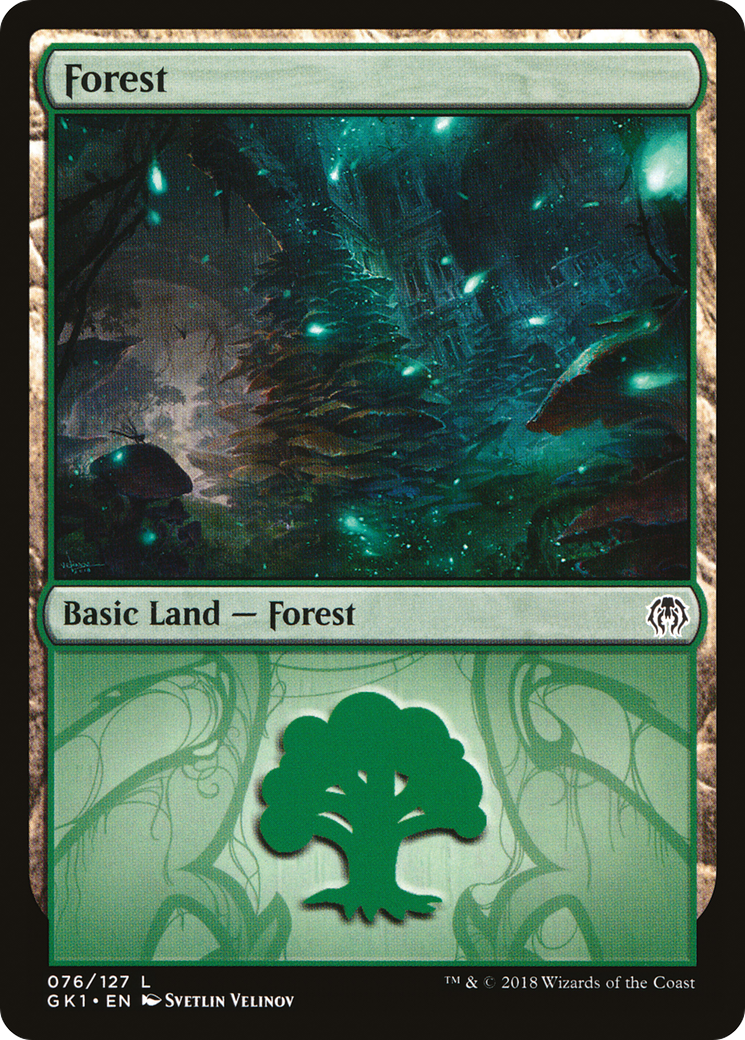 Image of Forest (76) [Guilds of Ravnica Guild Kit]