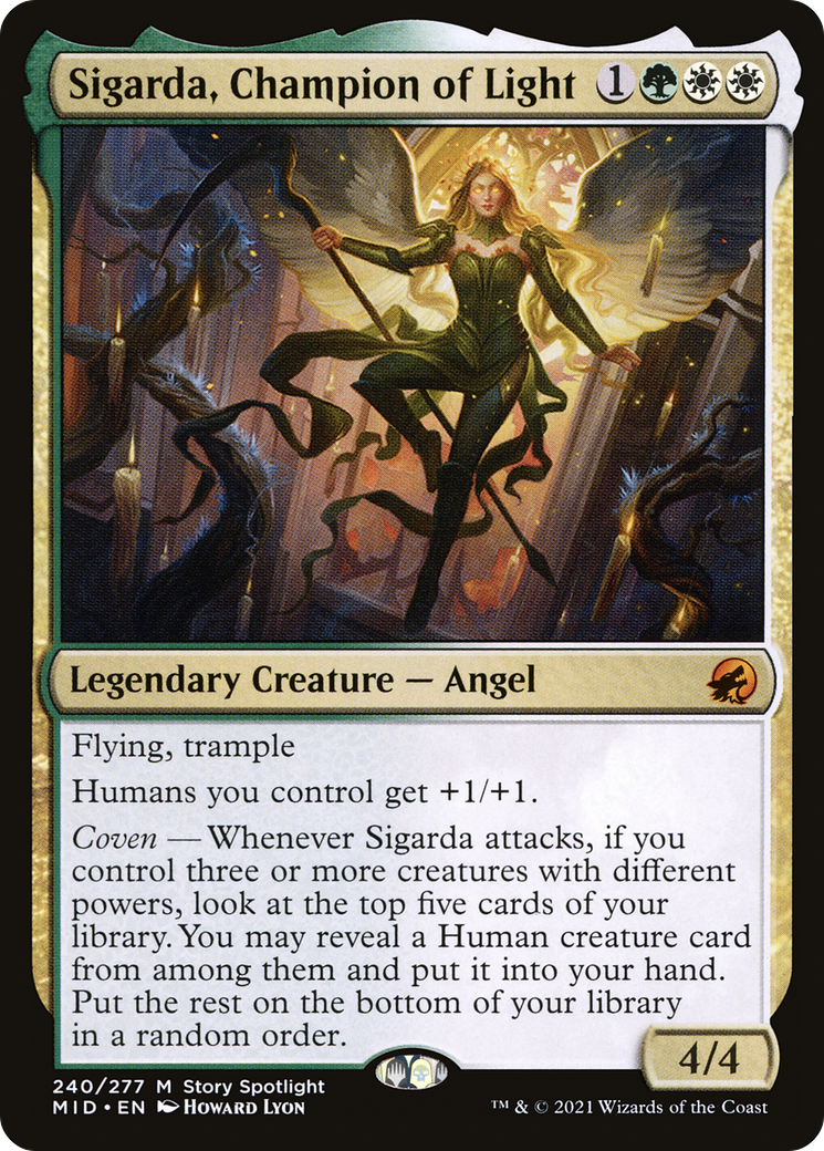 Image of Sigarda, Champion of Light [Innistrad: Midnight Hunt]