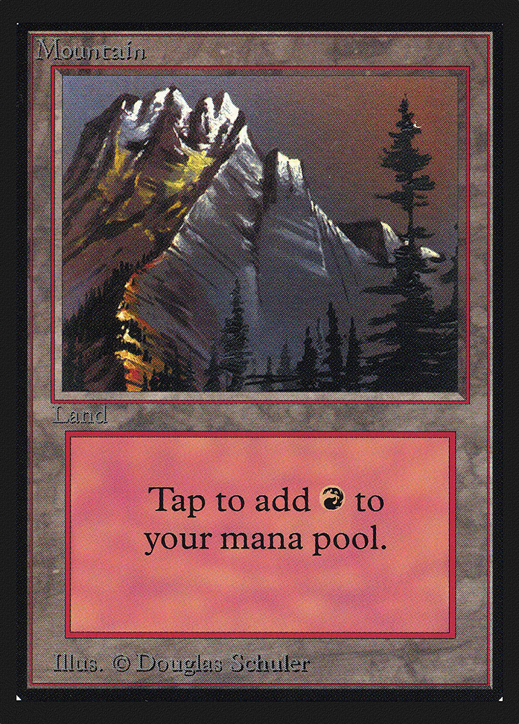 Image of Mountain (Snow Top / Highest Point on Left) [Collectors' Edition]