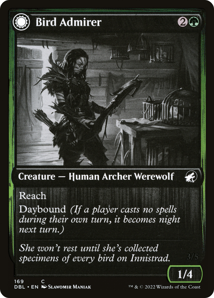 Image of Bird Admirer // Wing Shredder [Innistrad: Double Feature]