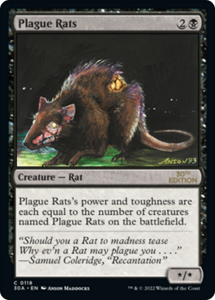 Image of Plague Rats [30th Anniversary Edition]