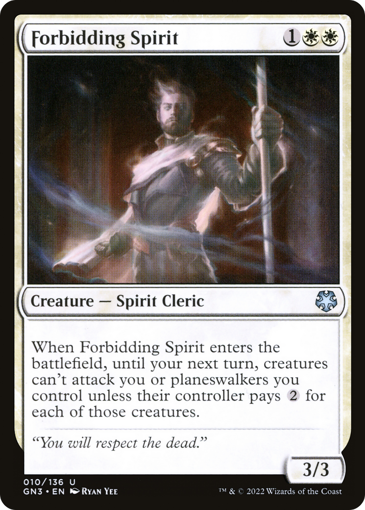 Image of Forbidding Spirit [Game Night: Free-for-All]