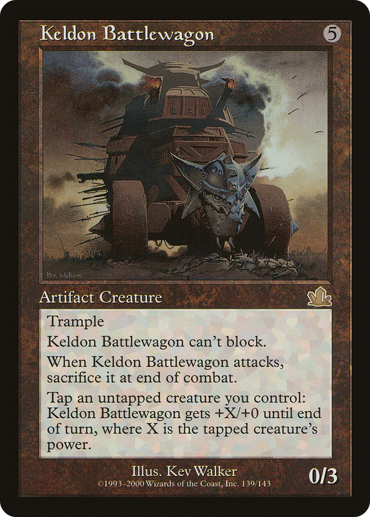 Image of Keldon Battlewagon [Prophecy]