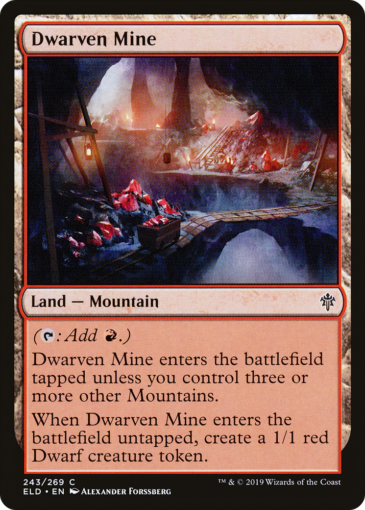 Image of Dwarven Mine [Throne of Eldraine]