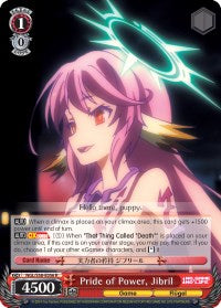 Image of Pride of Power, Jibril (NGL/S58-E056 R) [No Game No Life]
