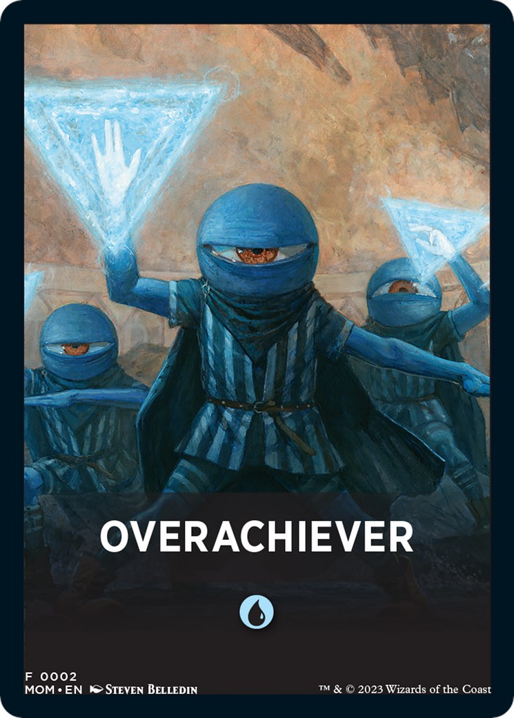 Image of Overachiever Theme Card [March of the Machine Tokens]