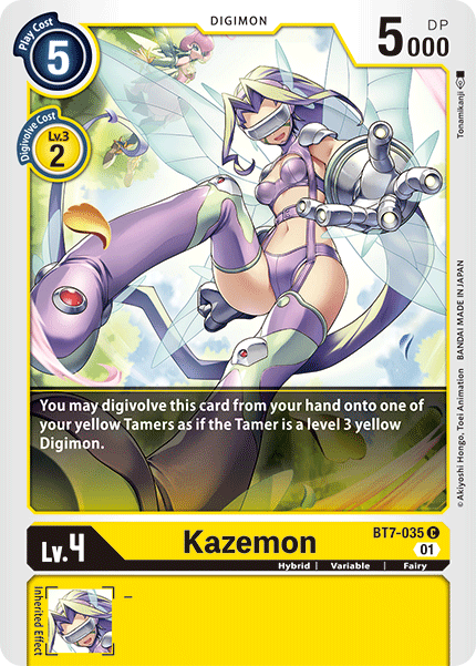 Image of Kazemon [BT7-035] [Next Adventure]