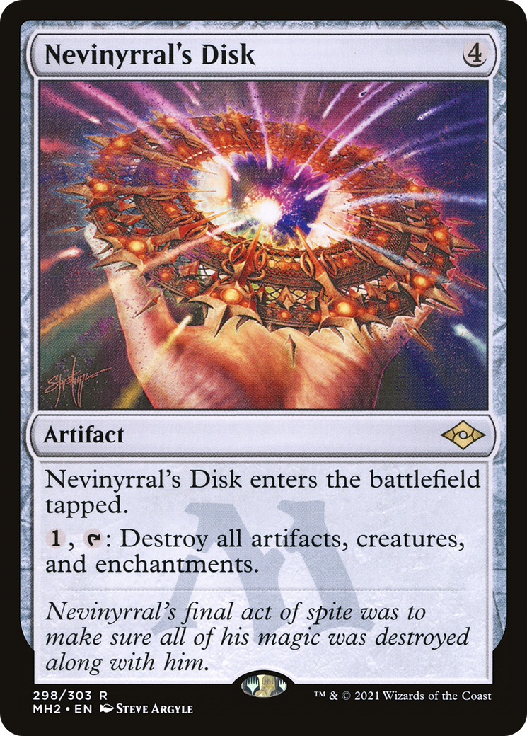 Image of Nevinyrral's Disk [Modern Horizons 2]