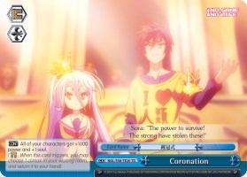 Image of Coronation (NGL/S58-TE20 TD) [No Game No Life]